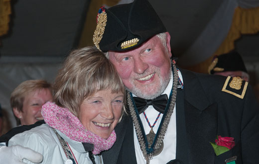 Königspaar "Friedrich der Genießer und Maren die Natürliche"